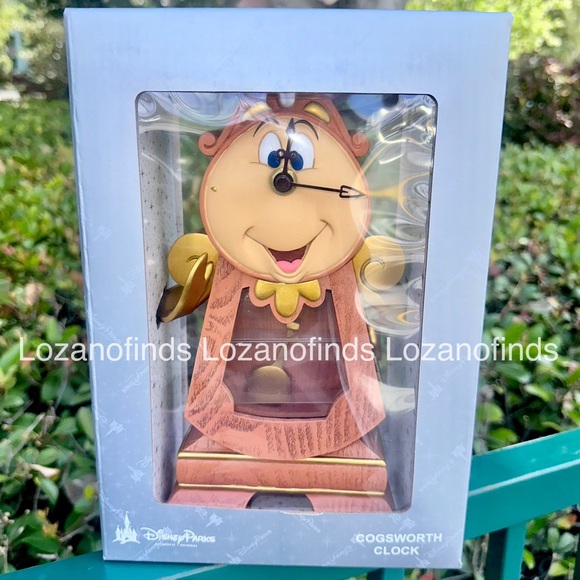 Disney Parks Beauty & the Beast Cogsworth Clock - Picture 1 of 4